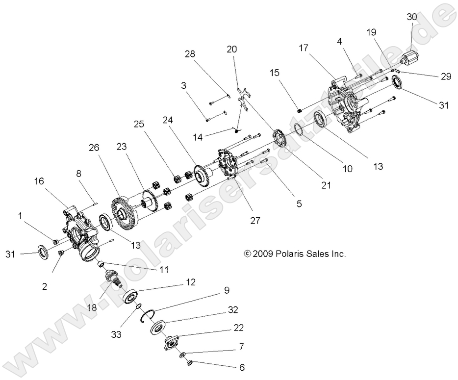 DRIVE TRAIN, REAR DIFFERENTIAL INTERNALS DRIVE TRAIN, REAR DIFFERENTIAL INTERNALS