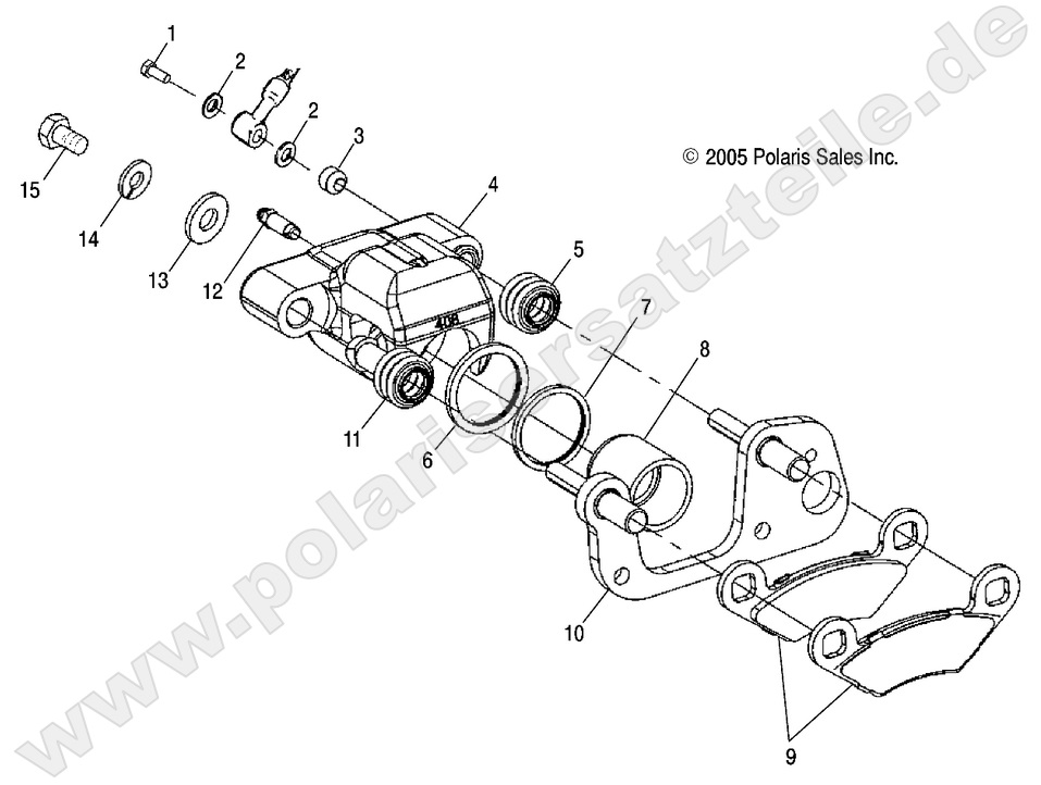 BRAKES, FRONT CALIPER BRAKES, FRONT CALIPER