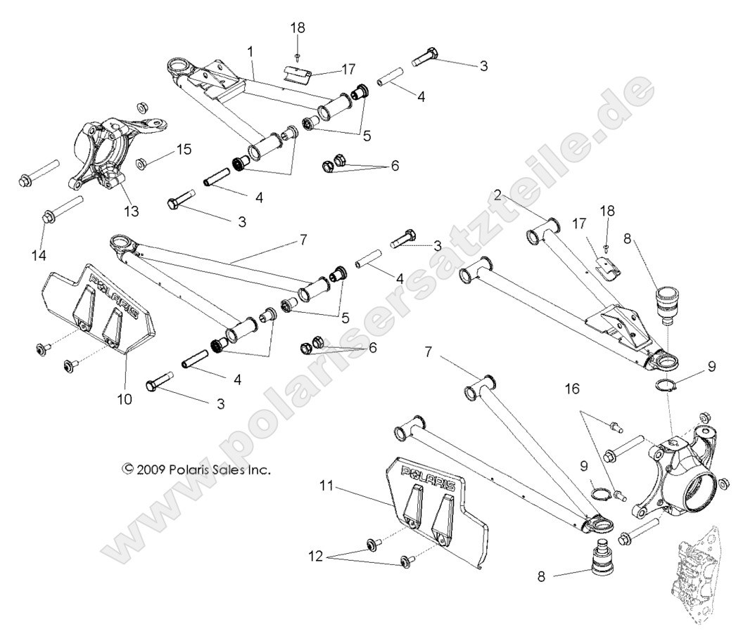Suspension, Front Control Arms Suspension, Front Control Arms