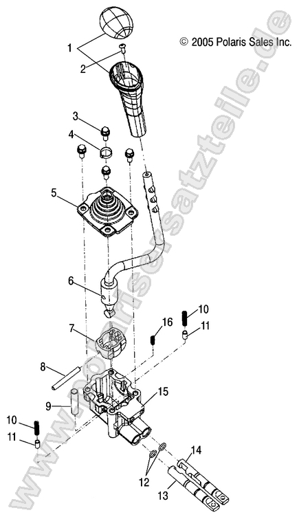 DRIVE TRAIN, GEAR SELECTOR DRIVE TRAIN, GEAR SELECTOR