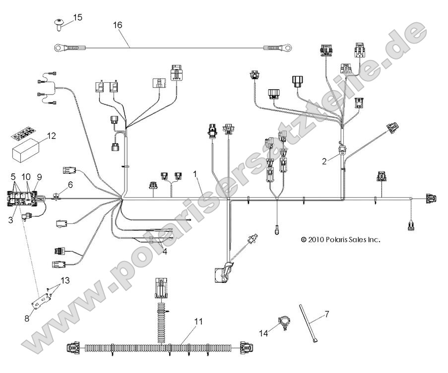 Electrical, Wire Harnesses (49RGRHARNESS118004X4)