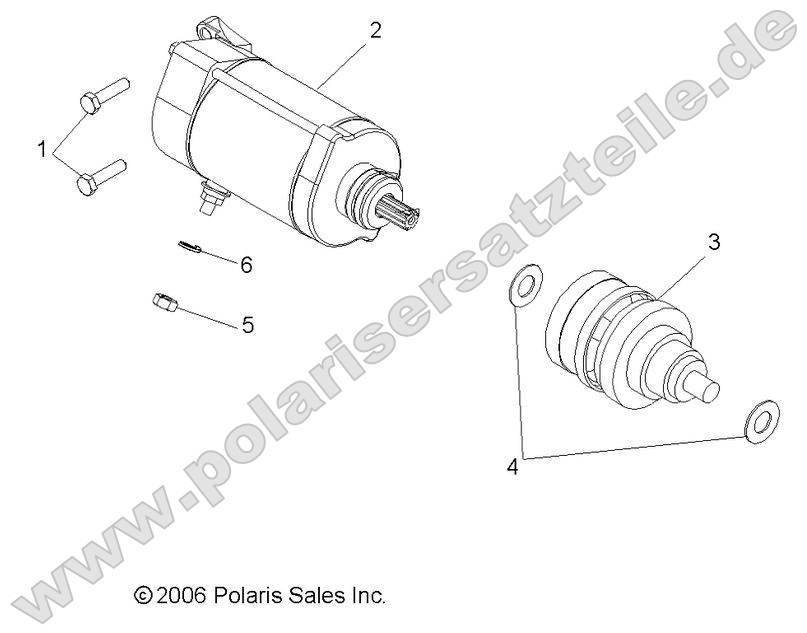 Engine, Starting Motor