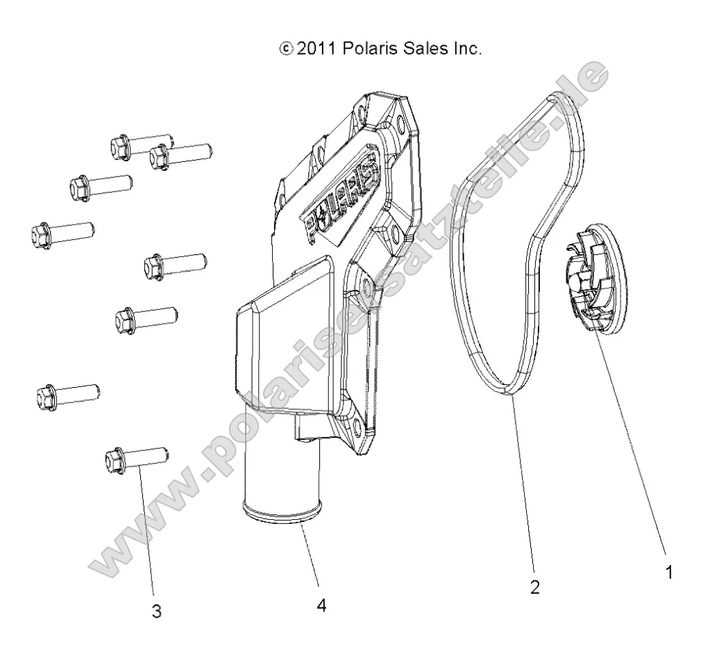 Engine, Waterpump Impeller and Cover Engine, Waterpump Impeller and Cover