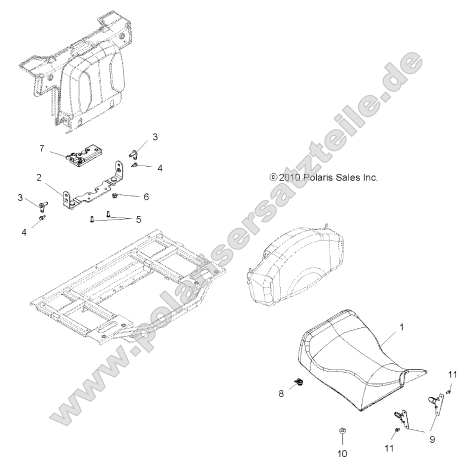 Body, Seat, Operator