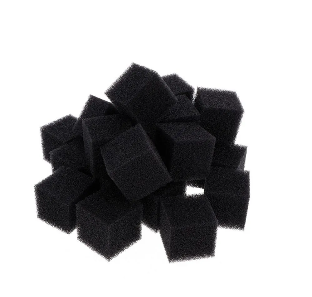 Twin Air Racing Motocross - Enduro Tankschaum schwarz - 50 Stück 50x50x50 mm