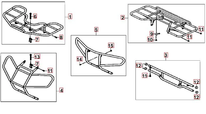 Gepäckträger vo. und hi. Gepäckträger vo. und hi.