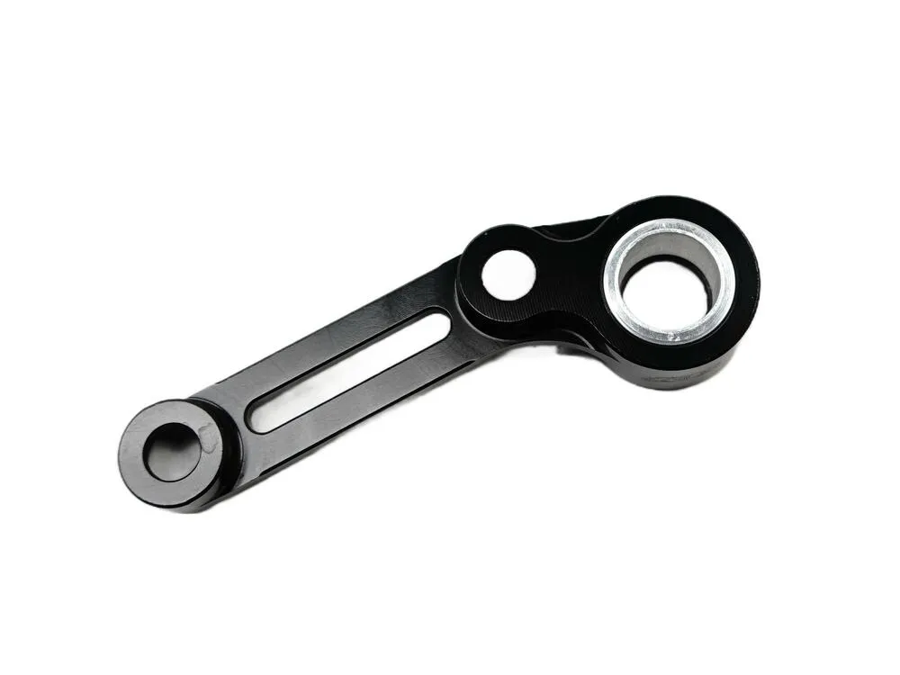 TMP Schaltwellenabstützung schwarz - Triumph Daytona 660 / Tiger 660 / Trident 660