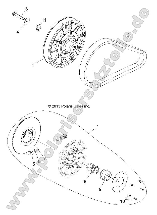 Drive Train, Clutch, Secondary
