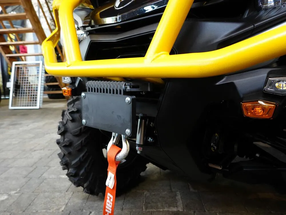 TMP Kennzeichenhalter vorne / Nummernschildhalterung klappbar - Can-Am Outlander G2 650 / 850 / 1000