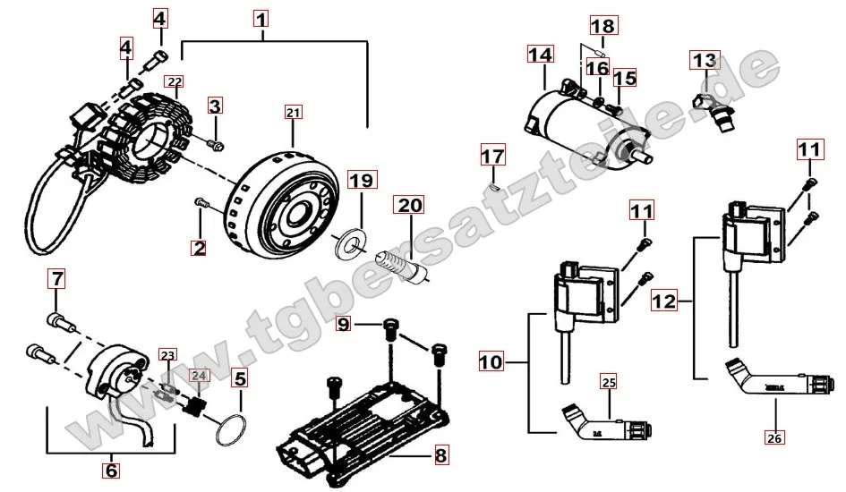 Lichtmaschine - Anlasser