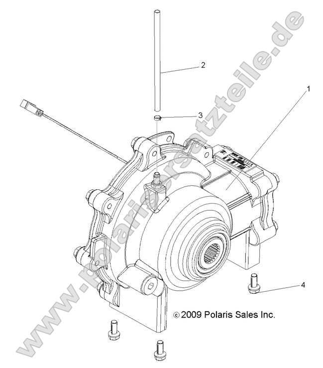Drive Train, Front Gearcase