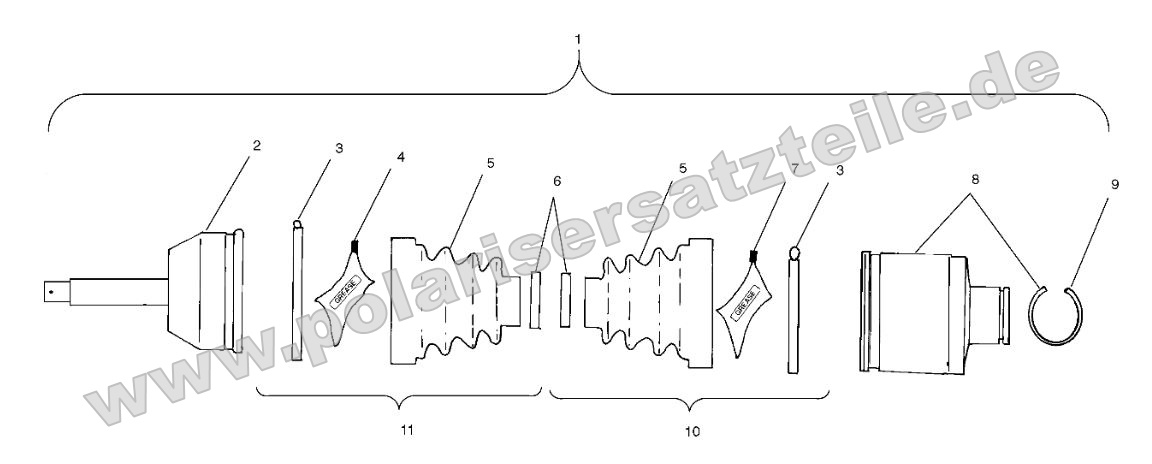 Rear Drive Shaft Rear Drive Shaft