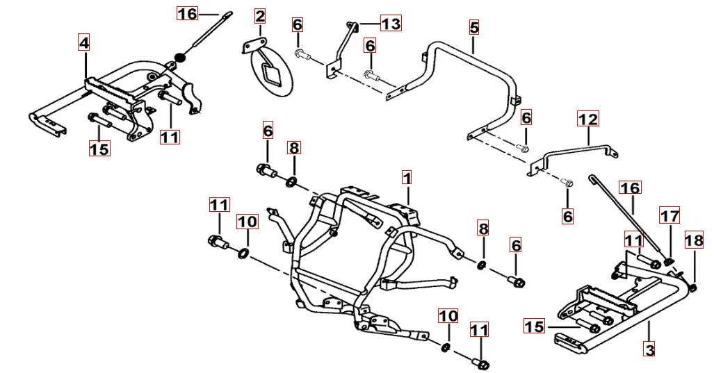 Motorgehäuse rechts Motorgehäuse rechts