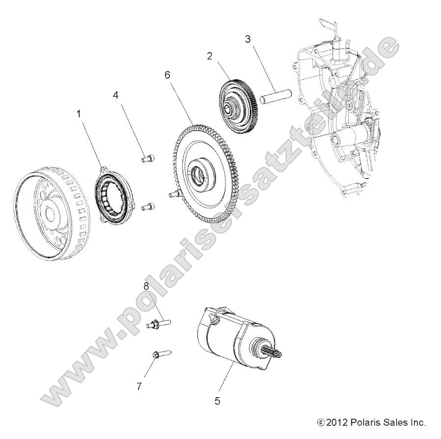 Engine, Starter and Drive Engine, Starter and Drive