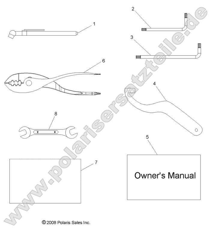 References, Tool Kit and Owners Manual