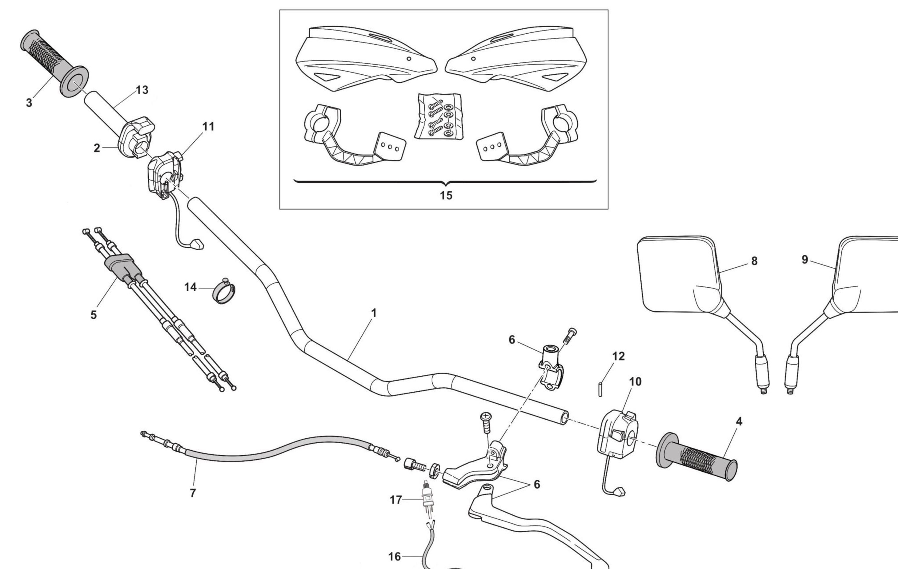 Lenker / Bedienelement Lenker / Bedienelement