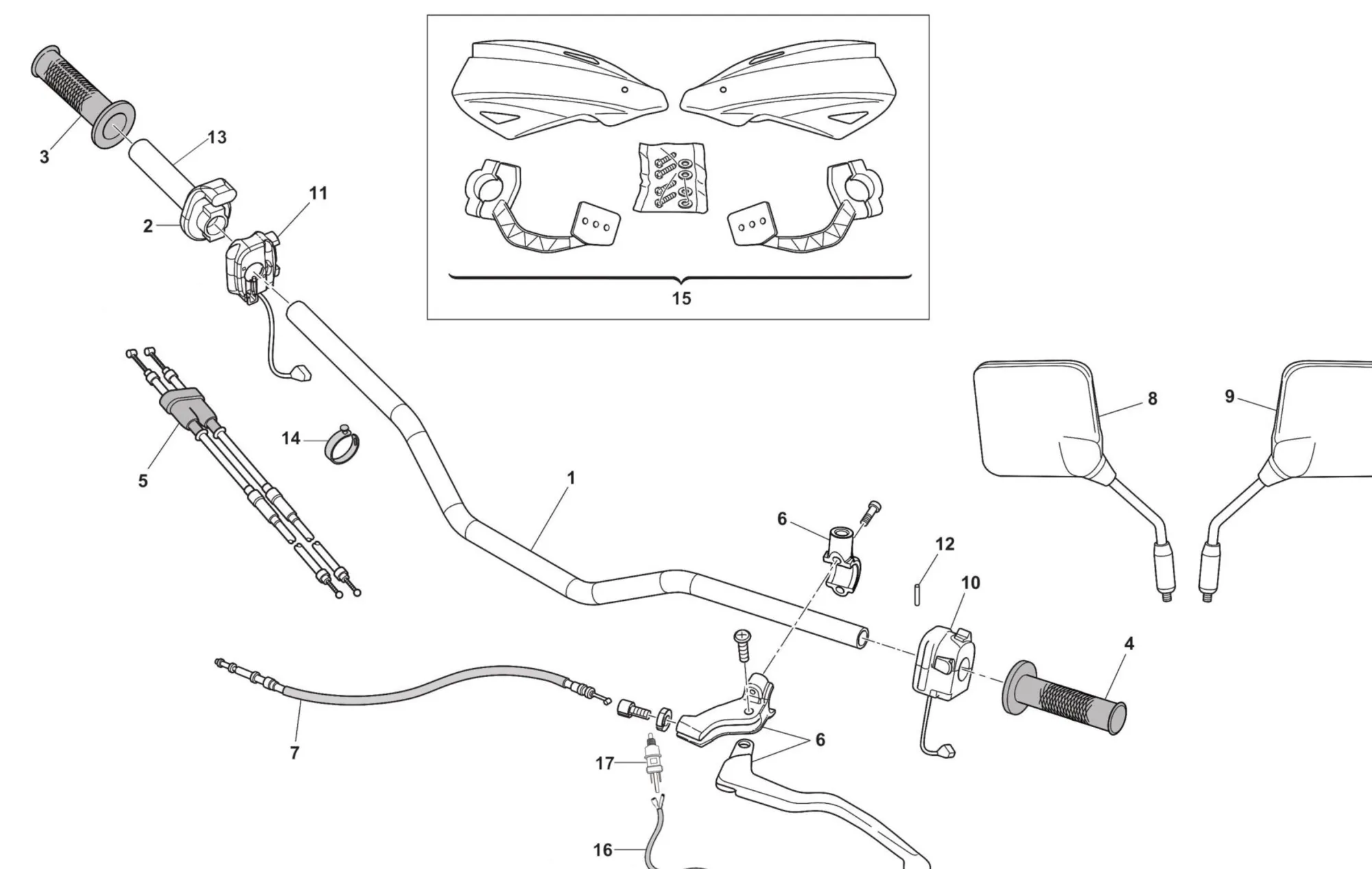 Lenker / Bedienelement Lenker / Bedienelement