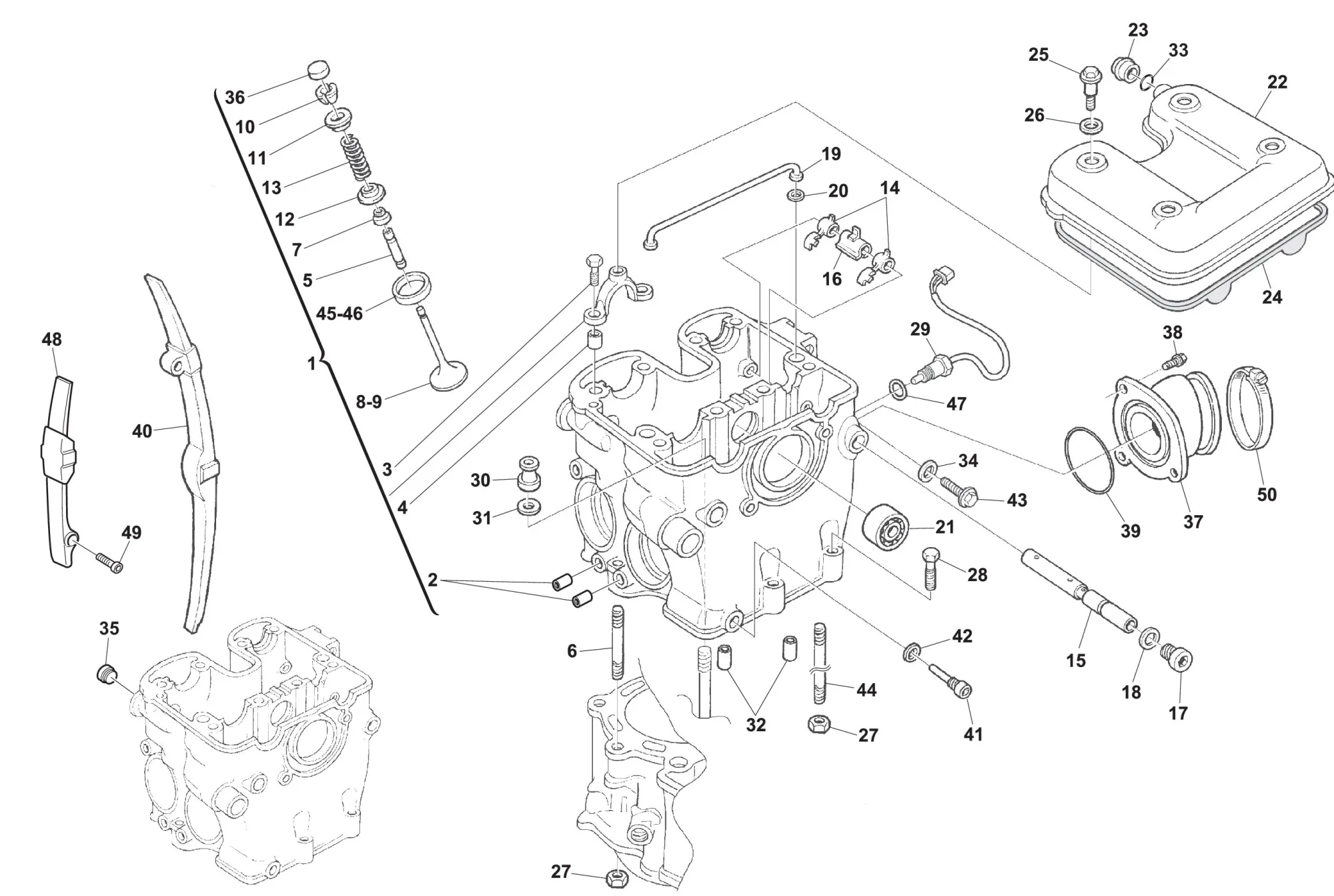 Zylinderkopf Zylinderkopf
