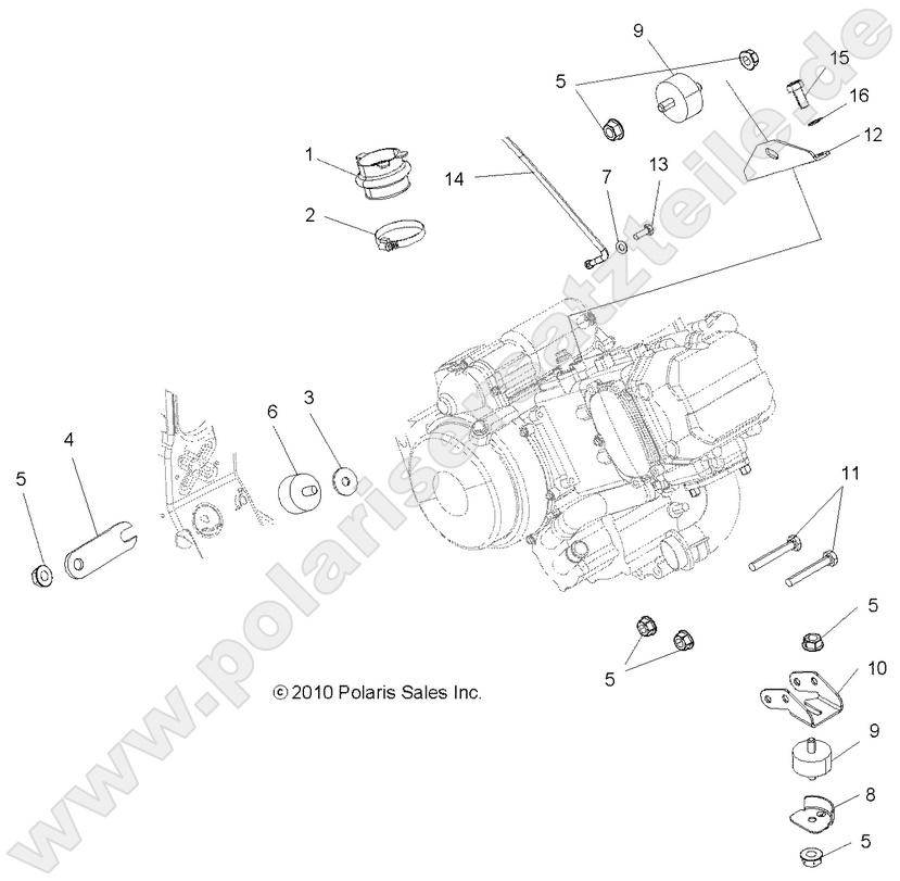 ENGINE, MOUNTING ENGINE, MOUNTING