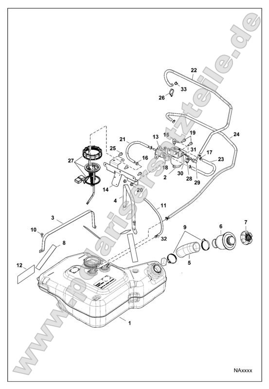 Body, Fuel Tank Body, Fuel Tank
