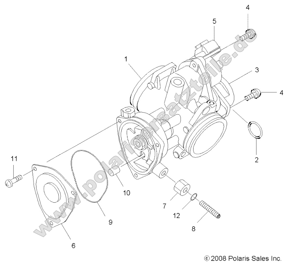 Engine, Throttle Body Engine, Throttle Body