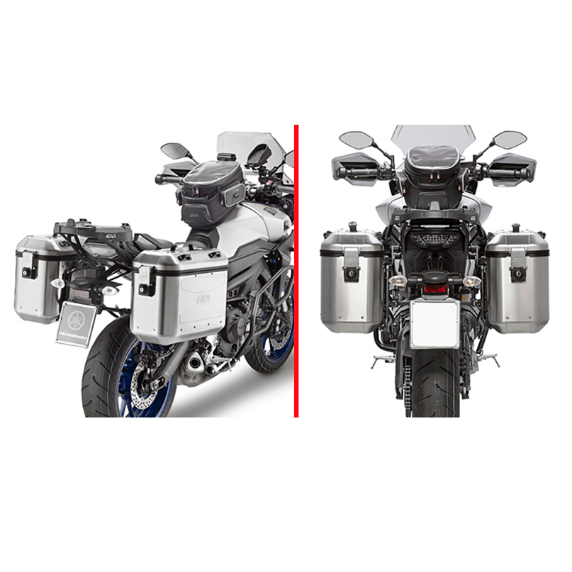 Givi_Trekker_36_Dolomiti_Monokey_3 Givi Trekker DLM 36 Dolomiti Alu Seitenkoffer Satz Monokey -36 Liter-