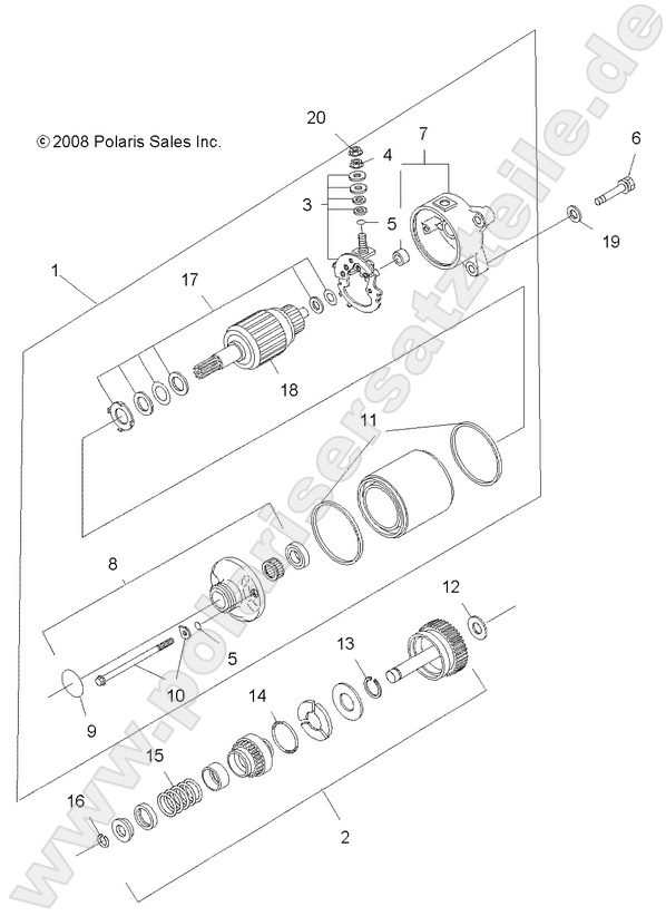 ENGINE, STARTING SYSTEM
