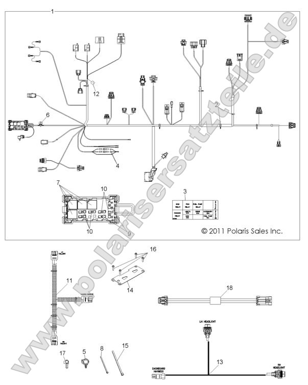 ELECTRICAL, HARNESSES