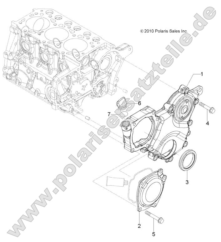 Engine, Gear Housing