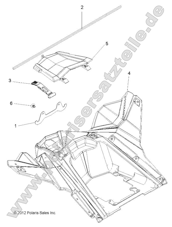 Body, Storage, Rear Body, Storage, Rear
