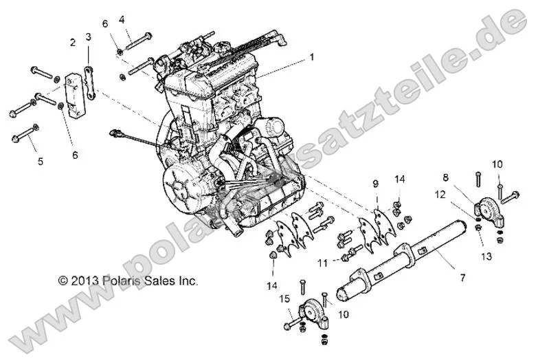 Engine, Mounting Engine, Mounting