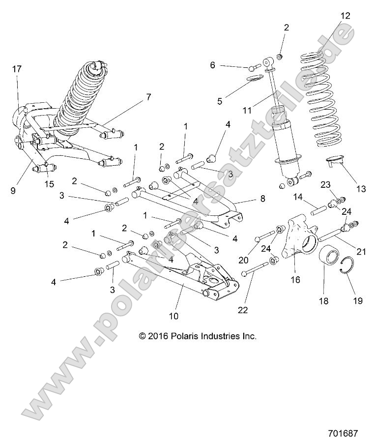 Suspension, Rear Suspension, Rear