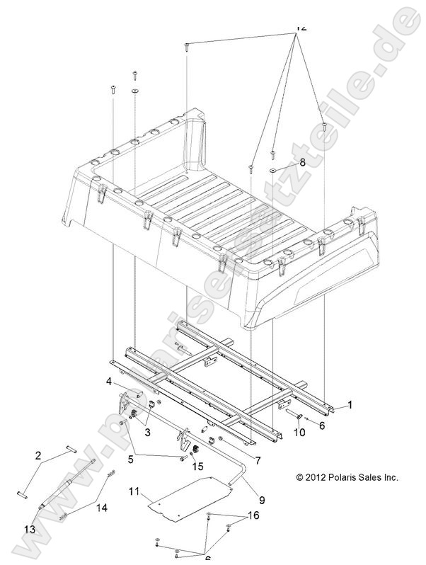 BODY, BOX ASM. - R13RH45AG BODY, BOX MOUNTING
