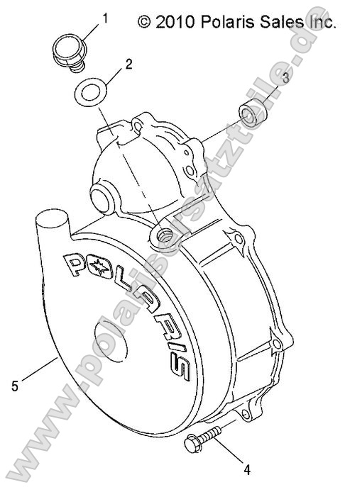 Engine, Flywheel Cover