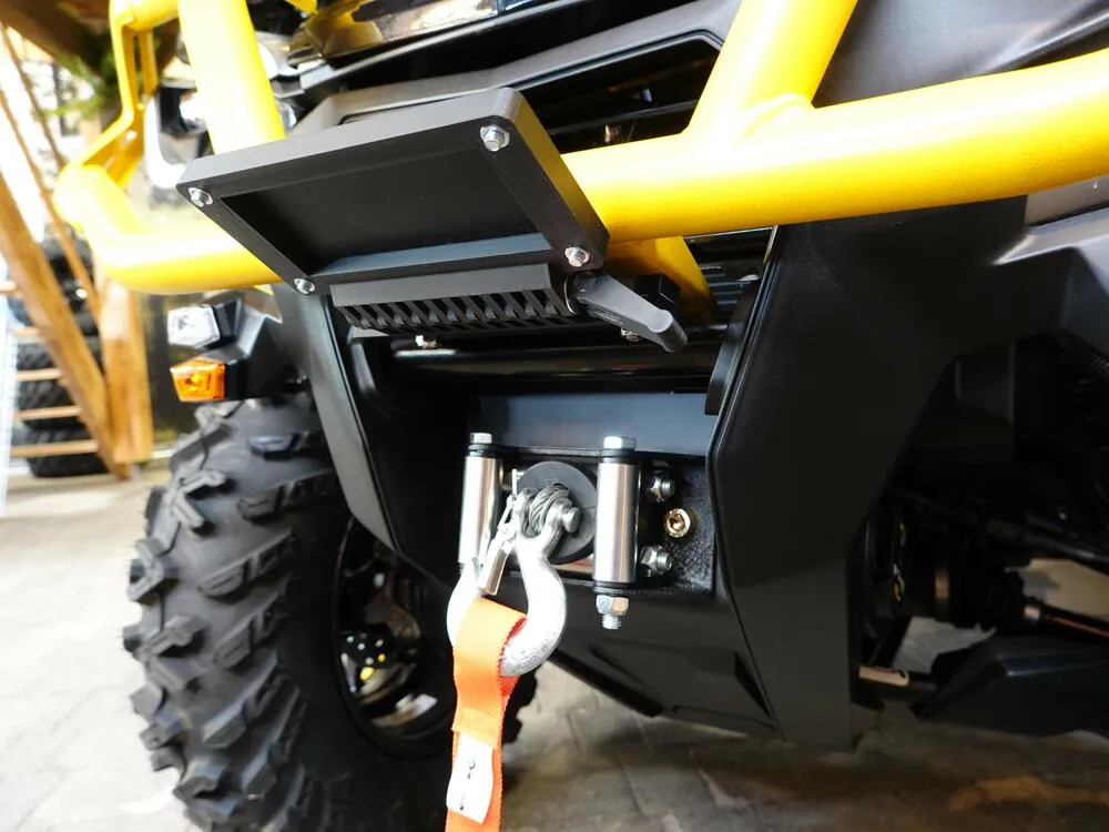 TMP Kennzeichenhalter vorne / Nummernschildhalterung klappbar - Can-Am Outlander G2 650 / 850 / 1000