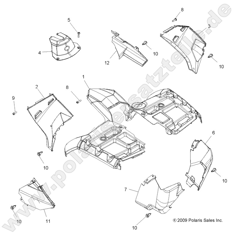BODY, FRONT CAB BODY, FRONT CAB