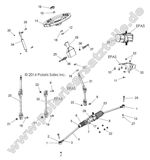 Steering, Steering Asm.