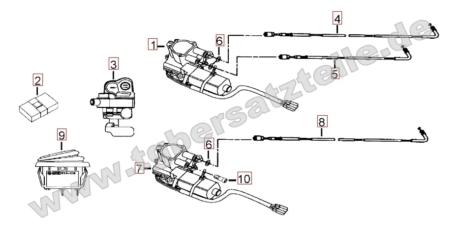 Stellmotor Differenzialsperre