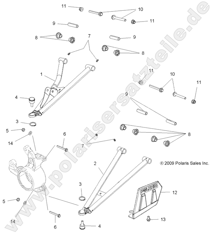 SUSPENSION, FRONT A-ARMS SUSPENSION, FRONT A-ARMS