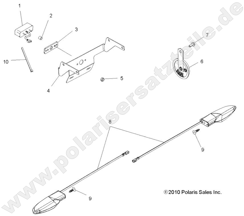 ELECTRICAL, TURN SIGNALS and HORN