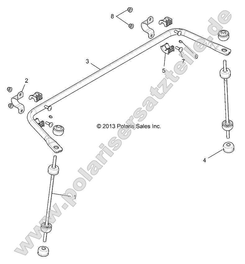 Suspension, Rear Stabilizer Bar Suspension, Rear Stabilizer Bar