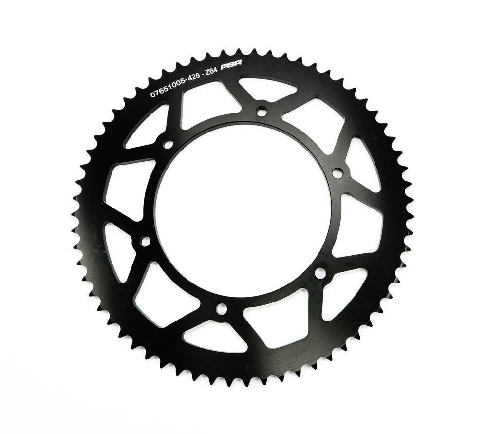 Fantic_Original_Kettenrad_Aluminium_schwarz_hinten___428___64__07651005 Fantic Original Kettenrad Aluminium schwarz hinten - 428 - 64