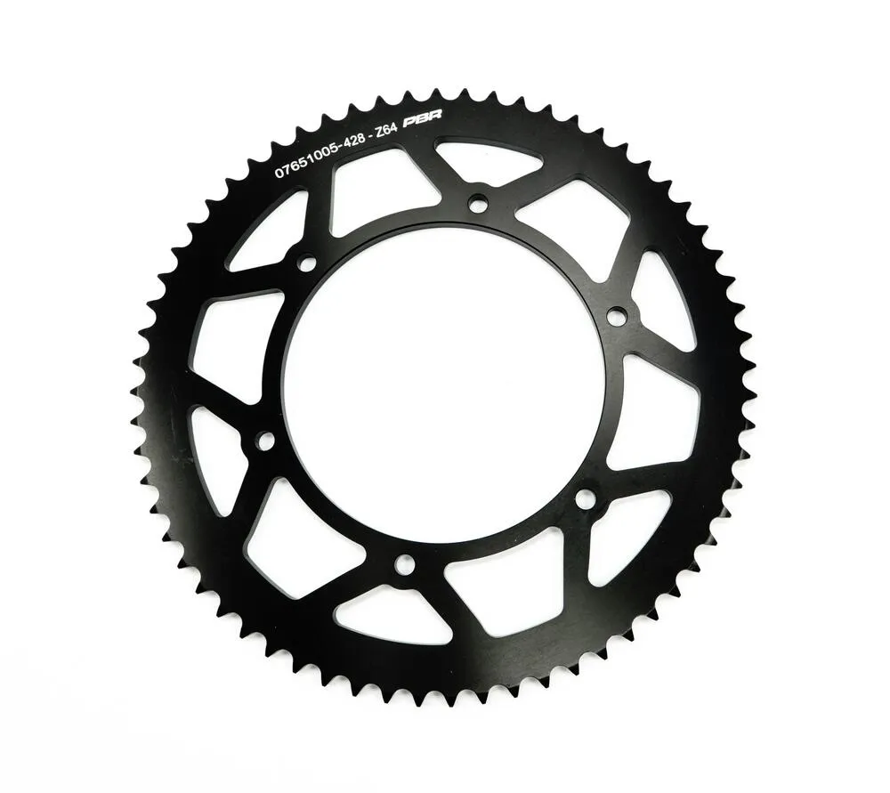 Fantic Original Kettenrad Aluminium schwarz hinten - 428 - 64