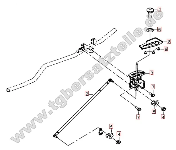 Gangschalthebel Gangschalthebel
