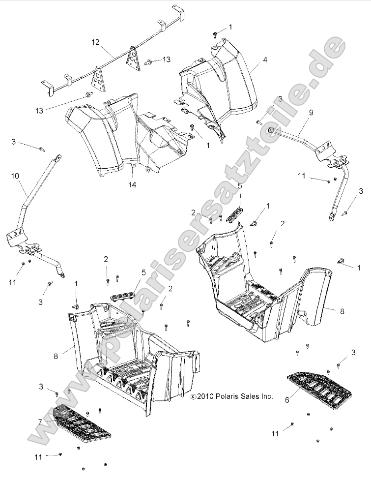 Body, Rear Cab and Footwell Body, Rear Cab and Footwell