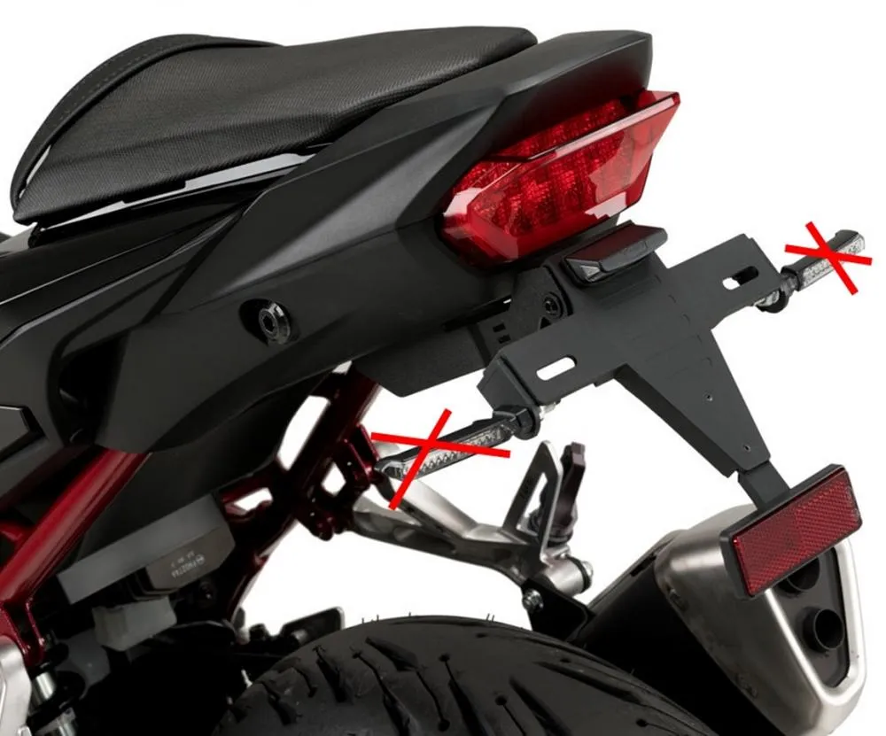 Puig_Kennzeichenhalter_Set___Honda_CB_750_Hornet_2023__21493n Puig Kennzeichenhalter Set - Honda CB 750 Hornet 2023