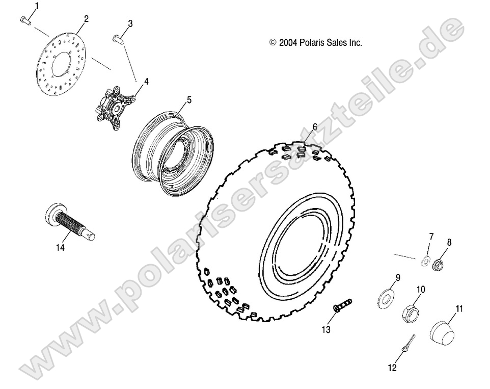 FRONT WHEEL FRONT WHEEL
