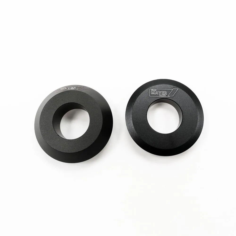 Racing Felgen Distanzbuchsen Set hinten schwarz BMW S1000 RR 2009-11