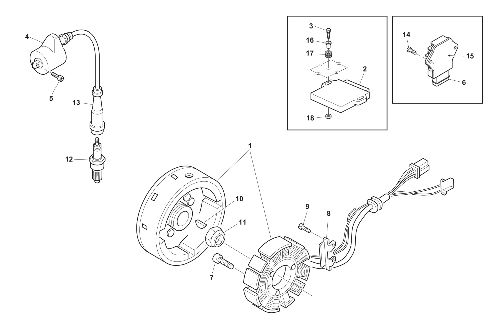 Lichtmaschine RS 300 / 500