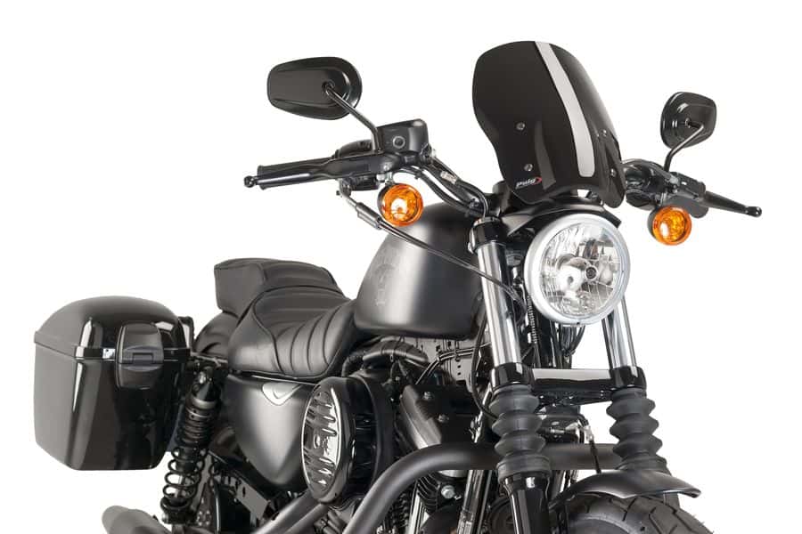 PUIG WINDS. NEW GENERATION HARLEY SPORTSTER C/SCHWARZ - 9283N